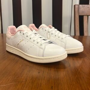 Stan Smith Shoes Sneakers new IF7002 white pink Women’s Size 8.5